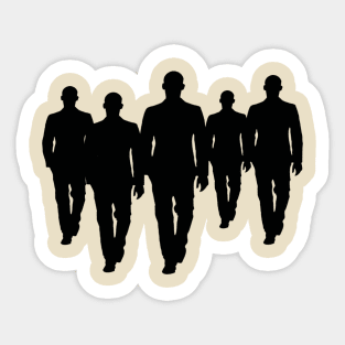 Shadow Men Sticker